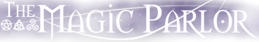 Magic Parlor Logo - Magic and gift shop